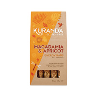 Kuranda G Free Energy Bars Macadamia and Apricot 35g x 5Pk