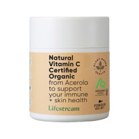 Lifestream Natural organic Vitamin C from Acerola Powder 60g