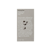 Love Tea Organic Oolong Tea 100g