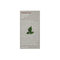Love Tea Organic Raspberry Leaf Tea Loose Leaf 50g