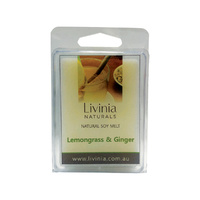 Livinia Naturals Soy Melts Fragrance Oils Lemongrass & Ginger