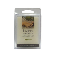 Livinia Naturals Soy Melts Essential Oils Refresh
