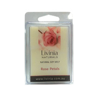 Livinia Naturals Soy Melts Fragrance Oils Rose Petals