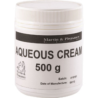 Martin & Pleasance Aqueous Cream 500g