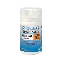 Martin & Pleasance Schuessler Tissue Salts Comb 12 (General Tonic) 125 Tablets