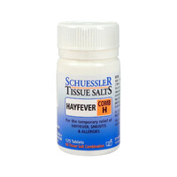 Martin & Pleasance Schuessler Tissue Salts Comb H (Hayfever) 125 Tablets 
