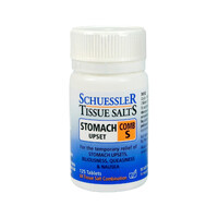 Martin & Pleasance Schuessler Tissue Salts Comb S (Stomach Upset) 125 Tablets