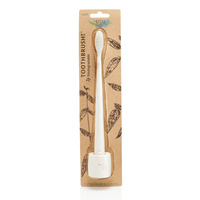 The Natural Family Co. Bio Toothbrush Ivory Des Plus Stand