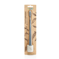 The Natural Family Co. Bio Toothbrush Monsoon Mist with Stand