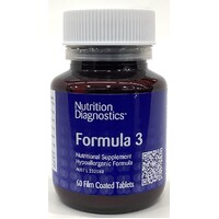Nutrition Diagnostics Formula 3 60 Tablets