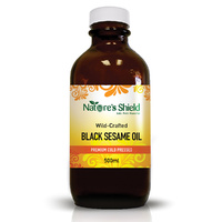 Nature's Shield Wild-Crafted Black Sesame Oil 500ml