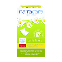Natracare Panty Liners Normal with Organic Cotton Cover 18 Liners
