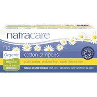Natracare Organic Cotton Tampons Regular with Applicator 16 Tampons