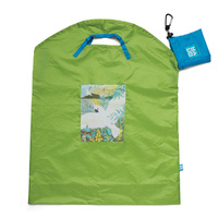 Onya Reusable Shopping Bag Green Cockatoo Large