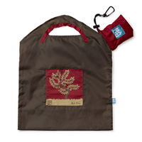 Onya Reusable Shopping Bag Olive Red Tree (Small)