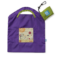 Onya Reusable Shopping Bag Purple Garden (Small)