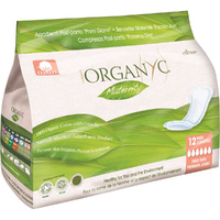 Organyc Organic Cotton Pads Maternity x 12 Pack