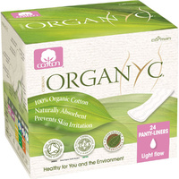 Organyc Organic Cotton Panty-Liners (Ultra Thin) Light x 24 Pack