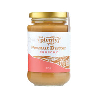Plenty Peanut Butter Crunchy 375g