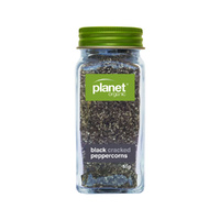 Planet Organic Black Pepper Cracked Shaker 55g