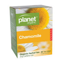 Planet Organic Chamomile Herbal Tea x 25 Tea Bags