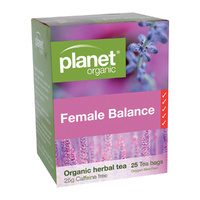Planet Organic Female Balance Tea x 25 Tea Bags
