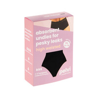 Pelvi Leakproof Underwear Full Brief Black XL