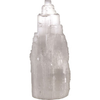 SaltCo Selenite Lamp Medium (20-25cm)