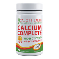 Cabot Health Calcium Complete 120 Tablets