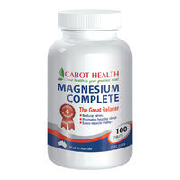 Cabot Health Magnesium Complete 100 Tablets