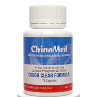 ChinaMed Cough Clear Formula 78 Capsules