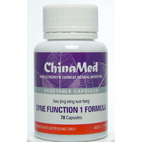 ChinaMed Gyne Function 1 Formula 78 Capsules