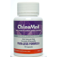 ChinaMed Pain Less Formula 78 Capsules