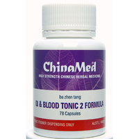 ChinaMed Qi and Blood Tonic 2 Formula 78 Capsules