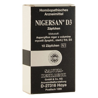 Sanum Nigersan D3 Suppositories x 10 Pack