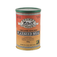 Stoney Creek Organic Flaxseed Meal Golden 500g