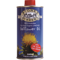 Stoney Creek Organic Safflower Oil 500ml