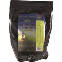 Wise Nutrients Soul Warrior Organic Brown Rice Protein Chocolate Plus L-Carnitine 1kg