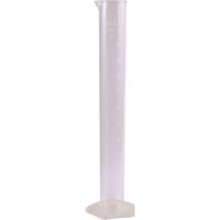 Measuring Cylinder Plastic Clear Graduated 100ml