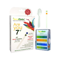 NatraChoice Are you 7+ Instant Result pH Test Kit Acid/Alkaline Saliva & Urine 100 Prem Strips Pack
