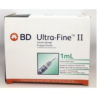 BD Ultra Fine II Syringe 30 gauge x 100 Box