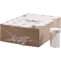 Vial Plastic 6 Dram Screw Cap 23 Pack