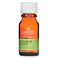 Oil Garden Essential Oil Blend Refresh & Renew 12ml