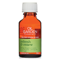 Oil Garden Essential Oil Blend Refresh & Renew 25ml