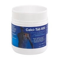 Calci-Tab 600mg 120 Tablets 