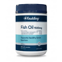 Faulding Remedies Fish Oil 1500mg 200 Capsules