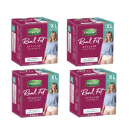 Depend Real-Fit for Women Underwear Extra Large 8 pack [Bulk Buy 4 Units]