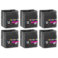 U By Kotex Ultrathin Pads Super 12 With Wings [Bulk Buy 6 Units]