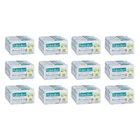 Palmolive Naturals Balanced & Mild Soap Bar White 90g 4 Pack [Bulk Buy 12 Units]