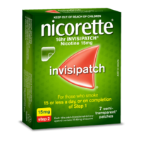 Nicorette Invisipatch Step 2 15mg Patches 7
